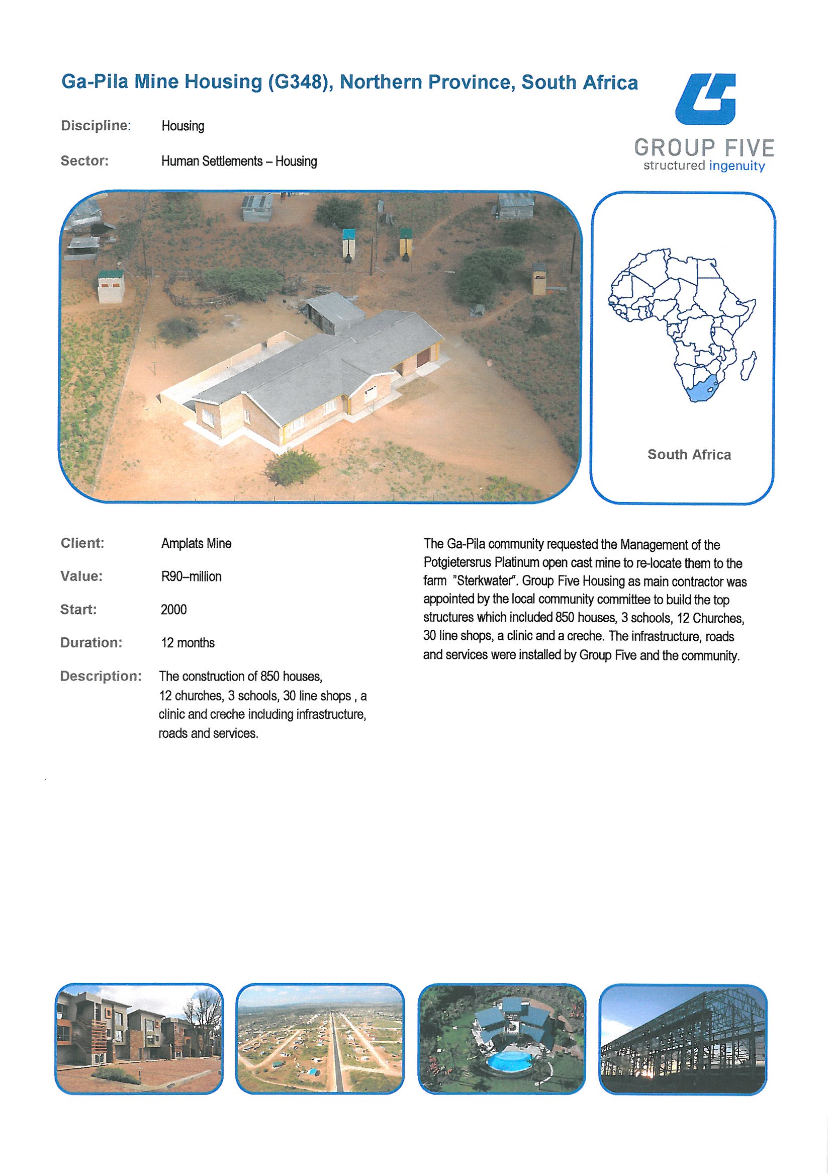 Ga-Pila Mine Housing-1